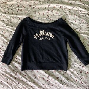 Hollister Navy Blue Pullover Sweatshirt